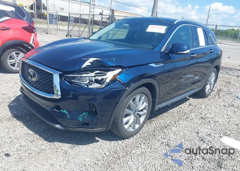2022 Infiniti Qx50 Luxe из США, поврежденный, VIN 3PCAJ5BA9NF108288